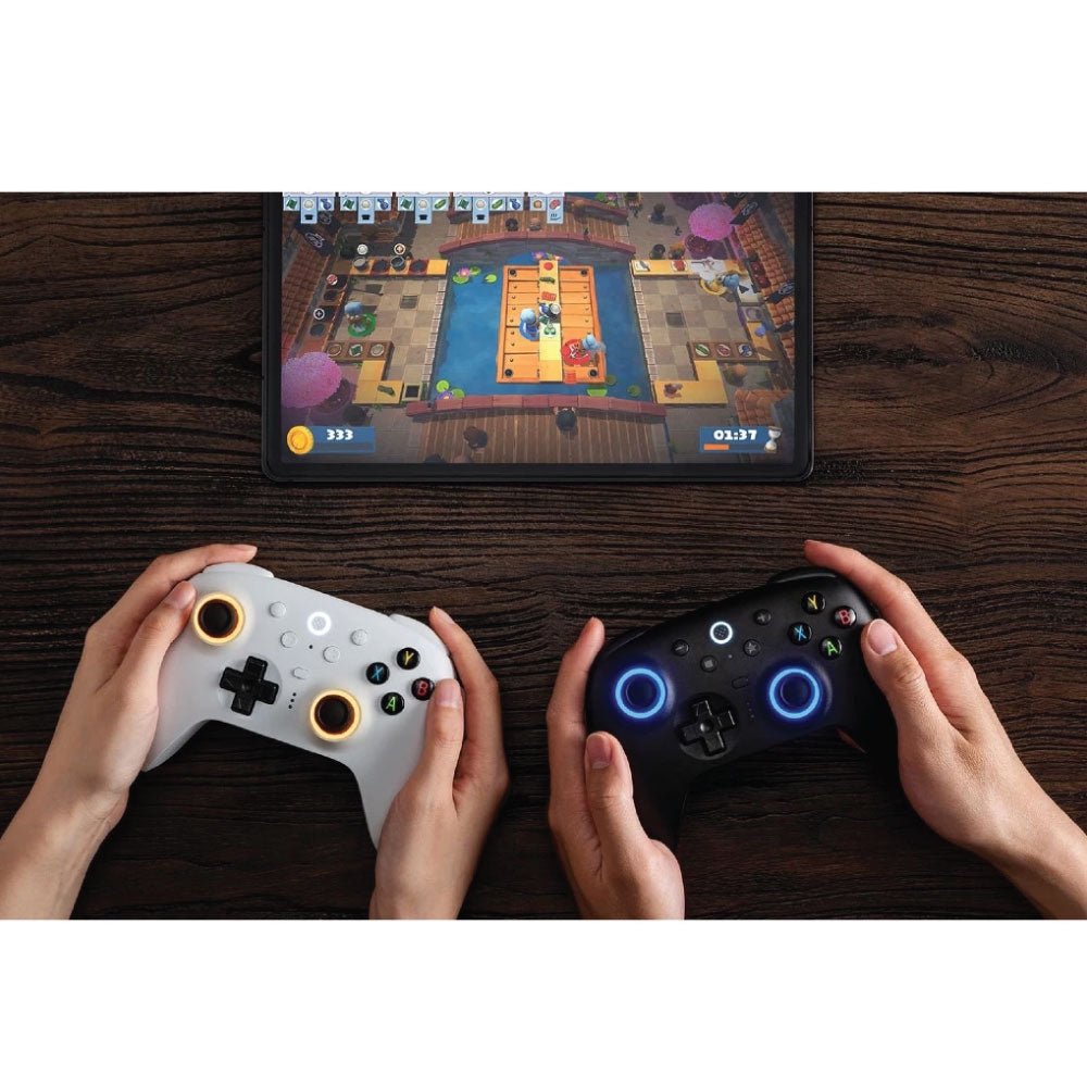 8BitDo Ultimate2 2.4Gz Wireless Gaming Controller With Charging Dock for PC & Android - White