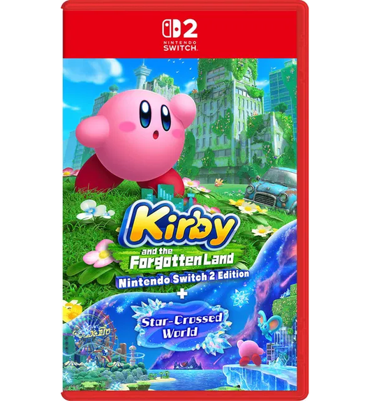 Nintendo Switch 2 Kirby And The Forgotten Land Nintendo Switch 2 Edition + Star-Crossed World (Asia / Chinese)