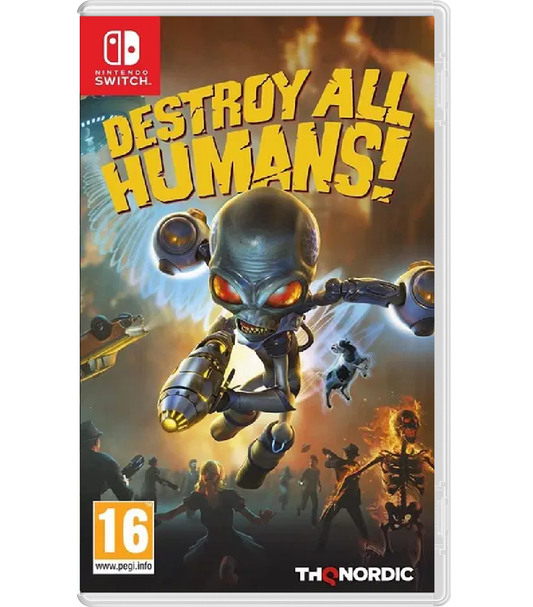 (PREOWNED) NS Destroy All Humans! (Europe / English) Nintendo Switch