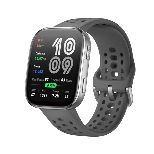 Amazfit Bip 6 Smart Watch 46mm with Outdoor Offline Maps and Navigation, Fitness Tracker Support 140+ Workout Modes Charcoal