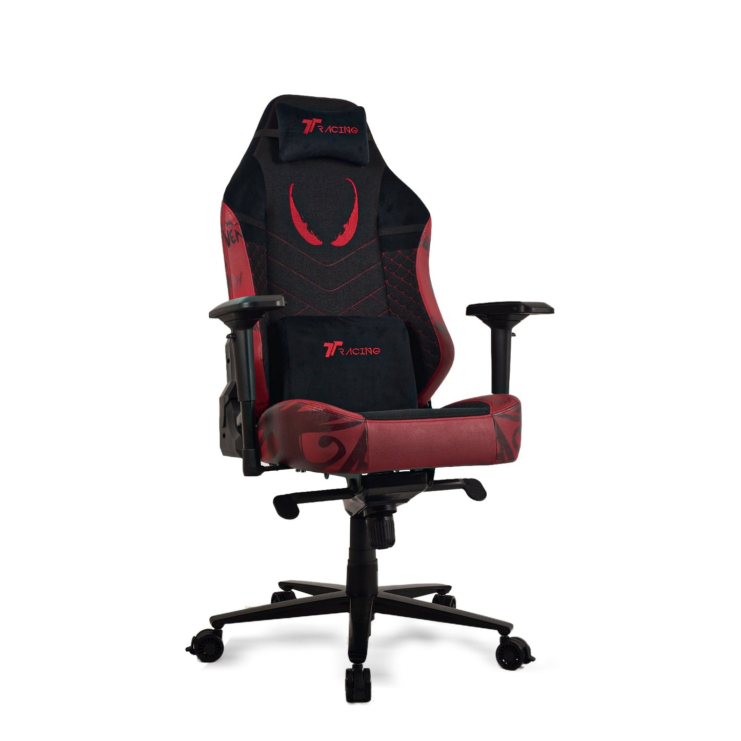 TTRacing Max Gaming Chair Venom Crimson