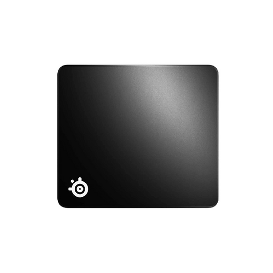 STEELSERIES QcK Edge | Anti-slip Rubber Base | Micro-woven Cloth Surface | Anti-fraying Stitched Edge | Gaming Mousepad (Black / 320mm x 270mm x 2mm)