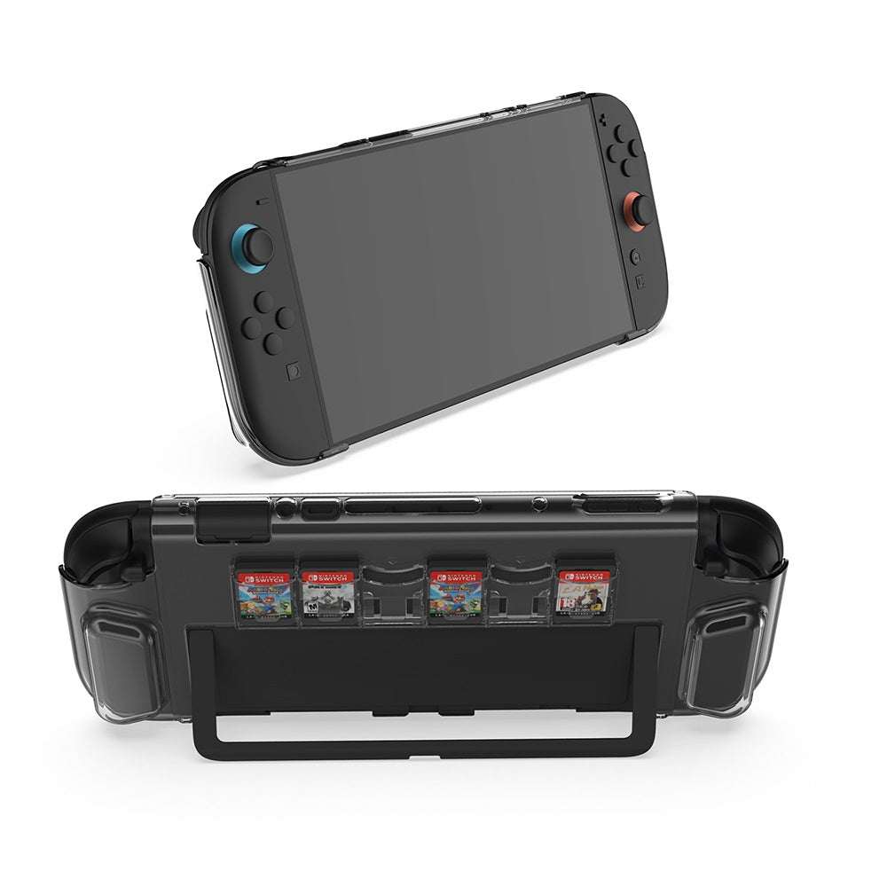 DOBE TNS-3155 Crystal PC Case With Stand For Nintendo Switch 2