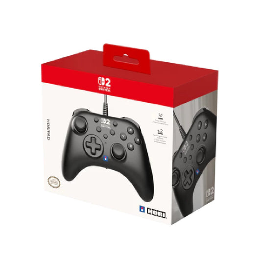 HORI HoriPad Turbo Wired Controller For Nintendo Switch 2 (Black)