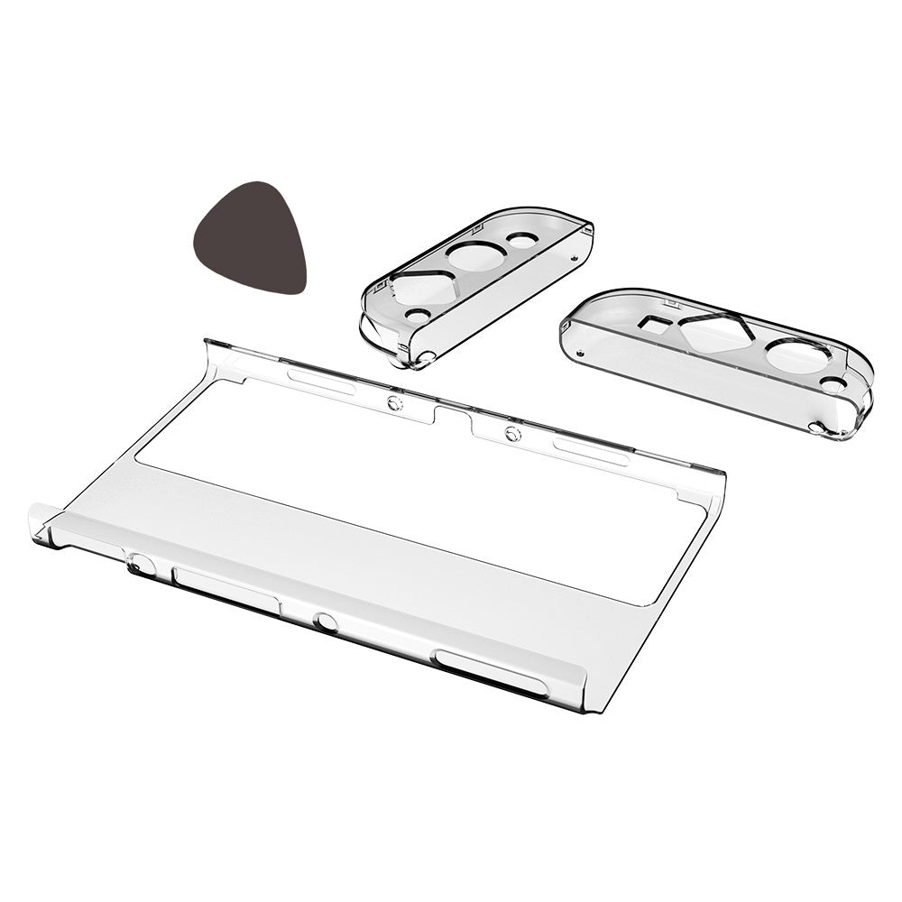DOBE TNS-1133B Crystal PC Case For Nintendo Switch V1 / V2 / OLED