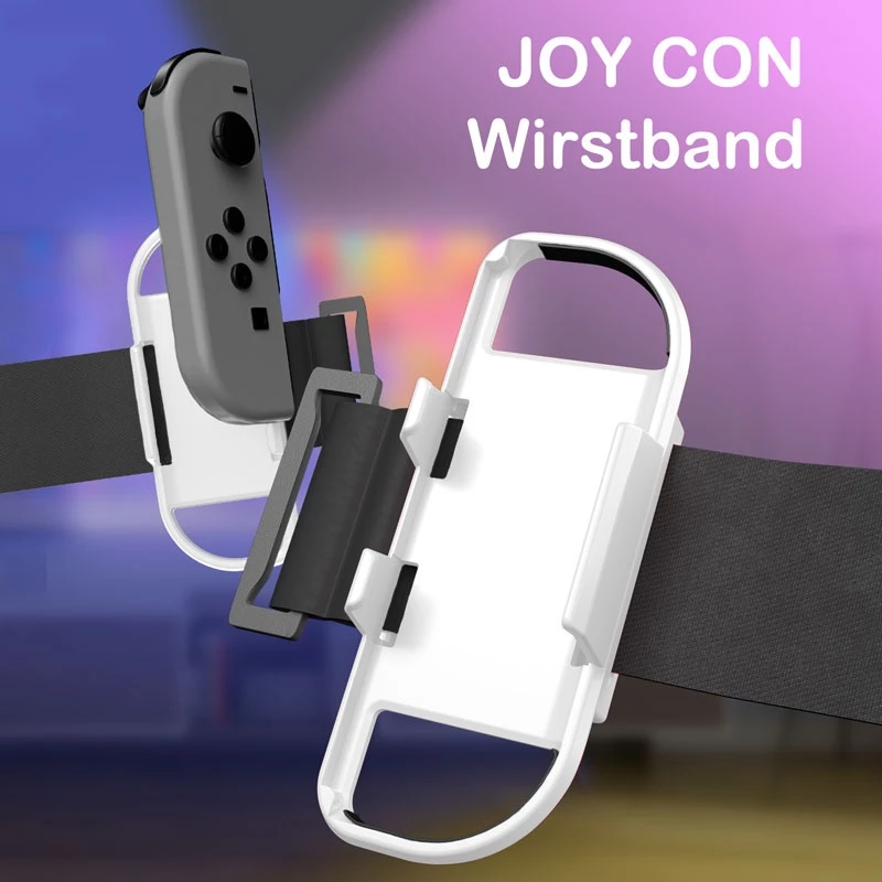 IINE L423 Wristband For Nintendo Switch Joy-Con (L)/(R) (Green Pink)