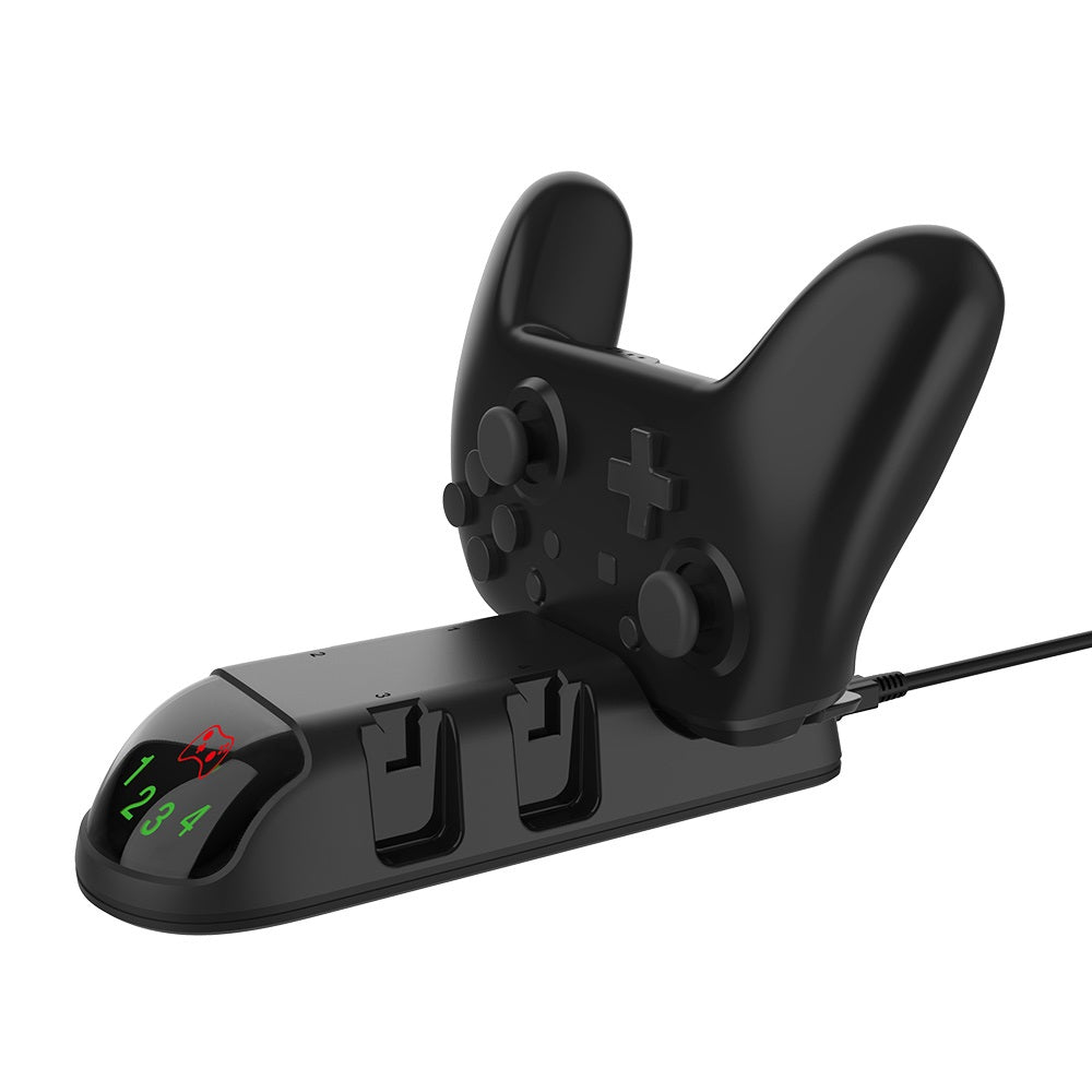 DOBE TNS-0137 2-IN-1 Joy-Con & Pro Controller Charging Stand For Nintendo Switch V1 / V2 / OLED