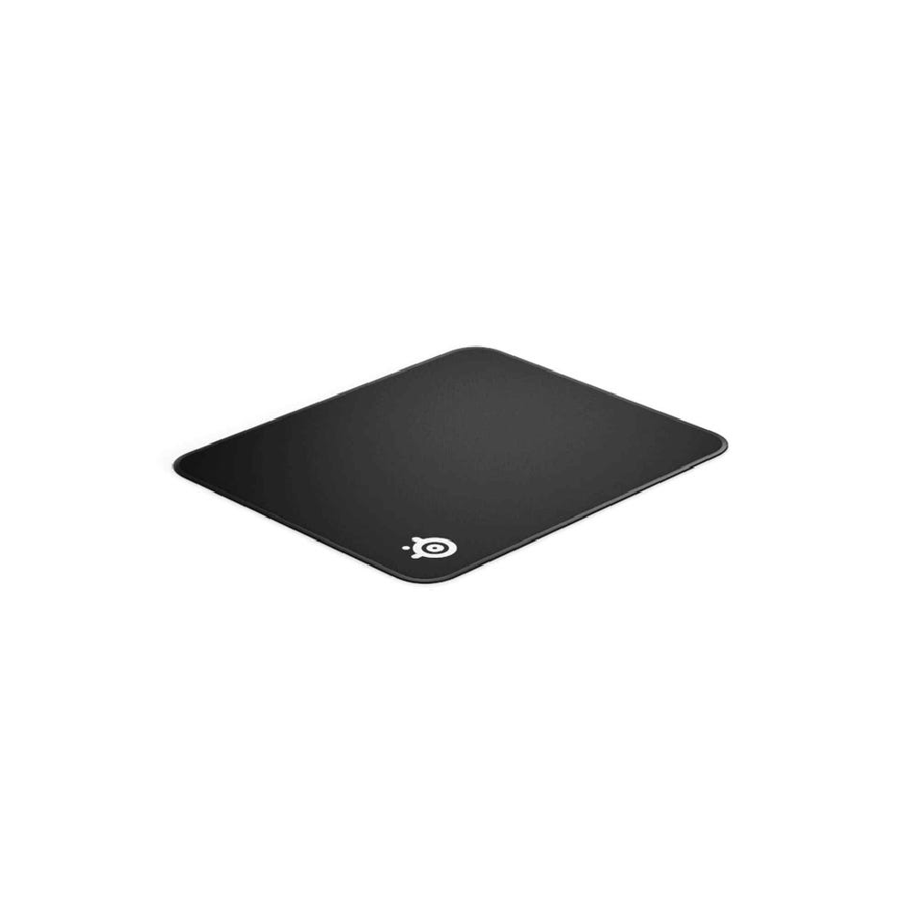 STEELSERIES QcK Edge | Anti-slip Rubber Base | Micro-woven Cloth Surface | Anti-fraying Stitched Edge | Gaming Mousepad (Black / 320mm x 270mm x 2mm)
