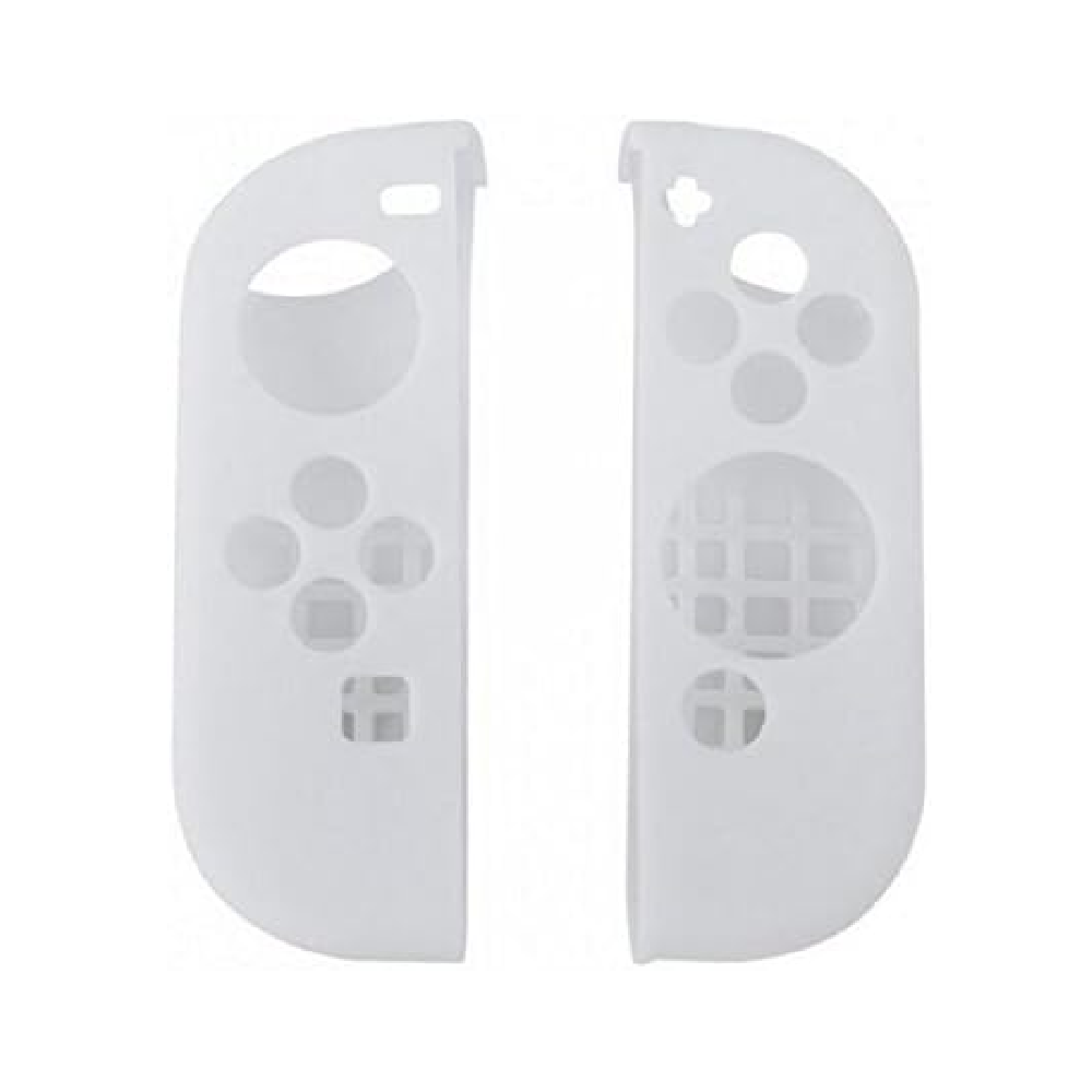 Silicone Sleeve Protective Case For Nintendo Switch Joy-Con (L)/(R) (White)