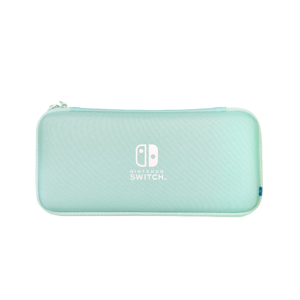 Nintendo Switch Slim Hard Carry Pouch For Nintendo Switch V1 / V2 / OLED (Light Green with Logo Edition)