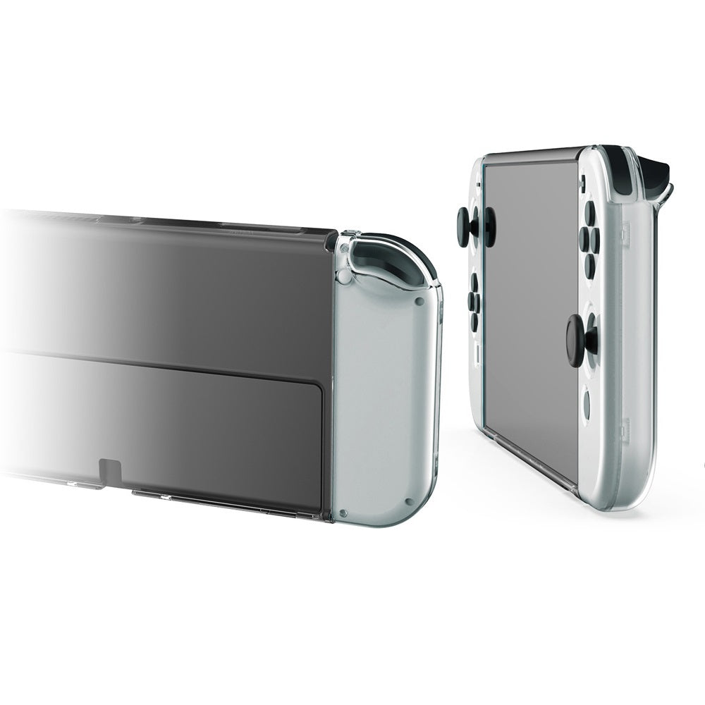 DOBE TNS-1133B Crystal PC Case For Nintendo Switch V1 / V2 / OLED