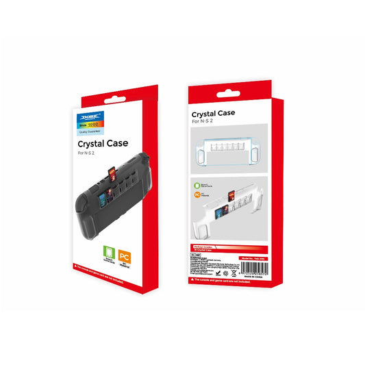 DOBE TNS-3155 Crystal PC Case With Stand For Nintendo Switch 2