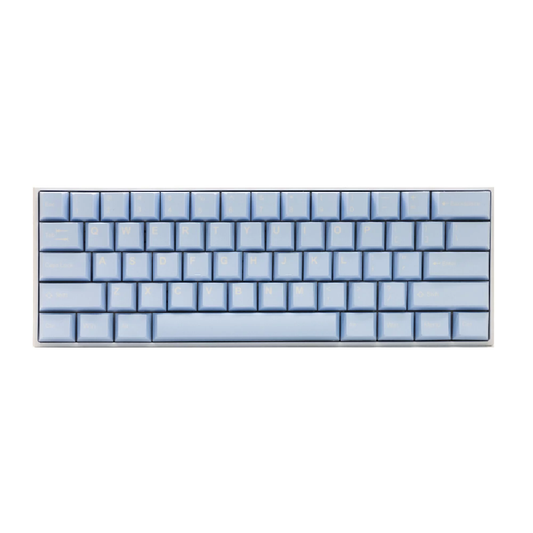 TAI-HAO Double Shot 150 Keycaps Set | ABS | Cubic OEM Profile | US Layout | Cherry MX Switch Types | Keyboard Keycaps (Blue Glacial Lake)