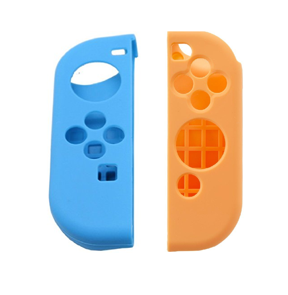 Silicone Sleeve Protective Case For Nintendo Switch Joy-Con (L)/(R) (Blue Coral)