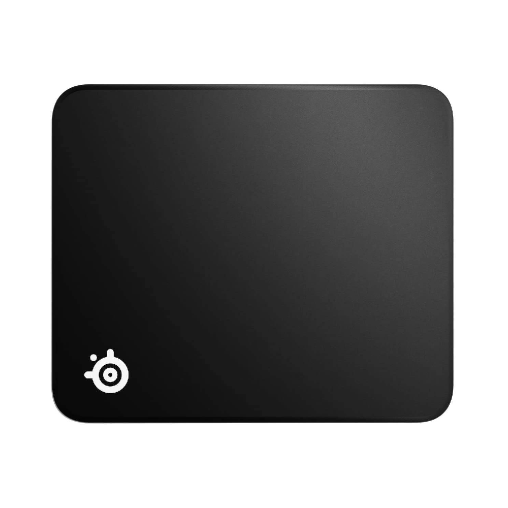 STEELSERIES QcK Edge | Anti-slip Rubber Base | Micro-woven Cloth Surface | Anti-fraying Stitched Edge | Gaming Mousepad (Black / 450mm x 400mm x 2mm)