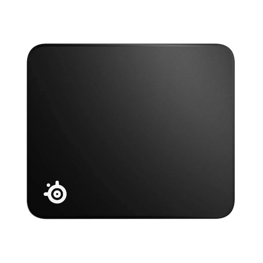 STEELSERIES QcK Edge | Anti-slip Rubber Base | Micro-woven Cloth Surface | Anti-fraying Stitched Edge | Gaming Mousepad (Black / 450mm x 400mm x 2mm)