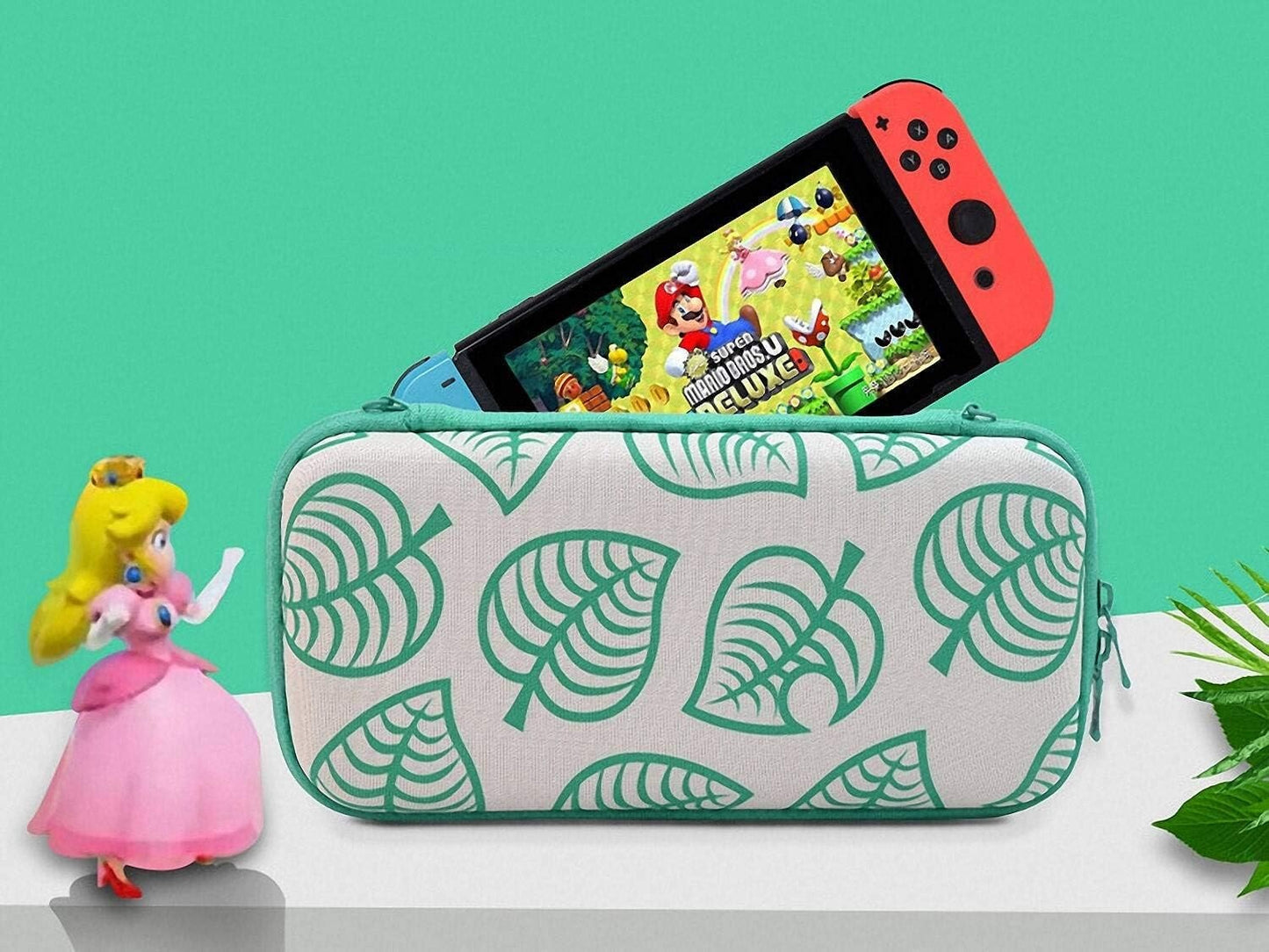 Nintendo Switch Slim Hard Carry Pouch (Animal Crossing: New Horizon Aloha Edition)