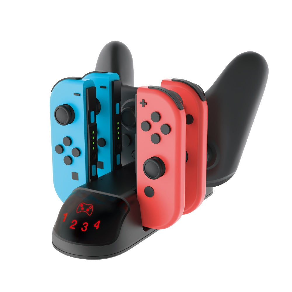 DOBE TNS-0137 2-IN-1 Joy-Con & Pro Controller Charging Stand For Nintendo Switch V1 / V2 / OLED
