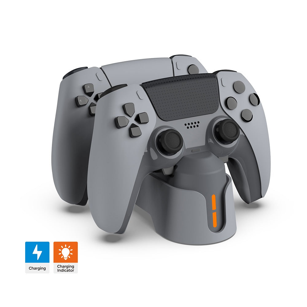 DOBE TP5-1501X DualSense Wireless Controller Charging Base For PS5 (Grey)