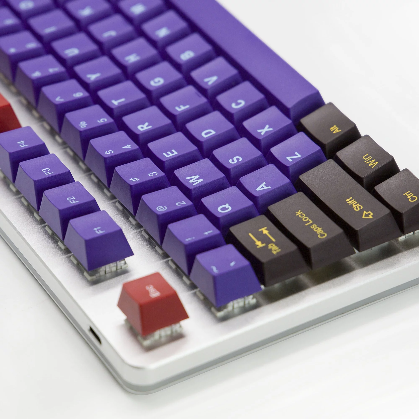 TAI-HAO Double Shot 113 Keycaps Set | ABS | Cubic OEM Profile | US Layout | Cherry MX Switch Types | Keyboard Keycaps (Chocolate Factory)