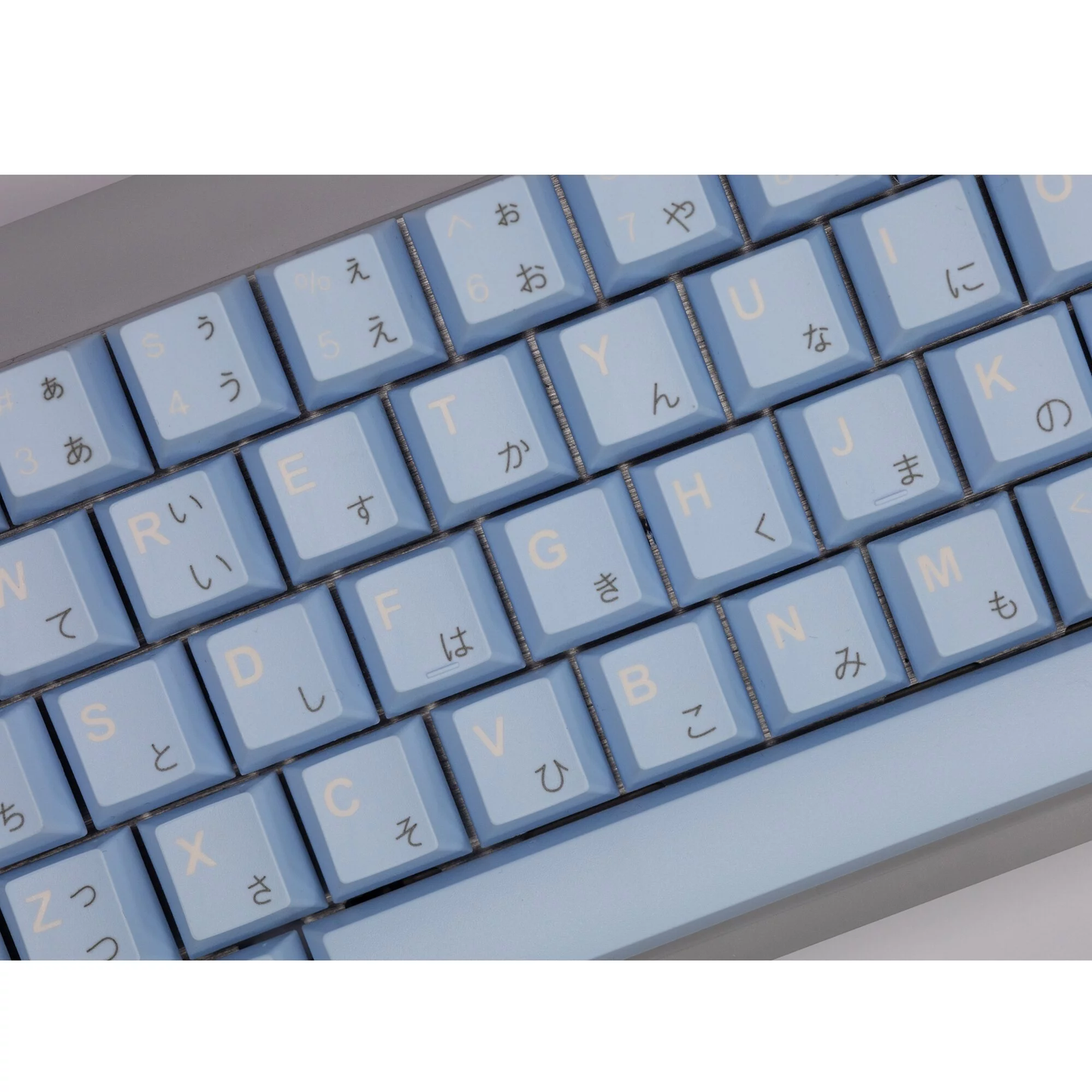 TAI-HAO Double Shot 150 Keycaps Set | ABS | Cubic OEM Profile | US Layout | Cherry MX Switch Types | Keyboard Keycaps (Blue Glacial Lake)