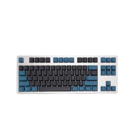 TAI-HAO Double Shot 115 Keycaps Set | ABS | US Layout | Cherry MX Switch Types | Keyboard Keycaps (Midnight Green & Black)
