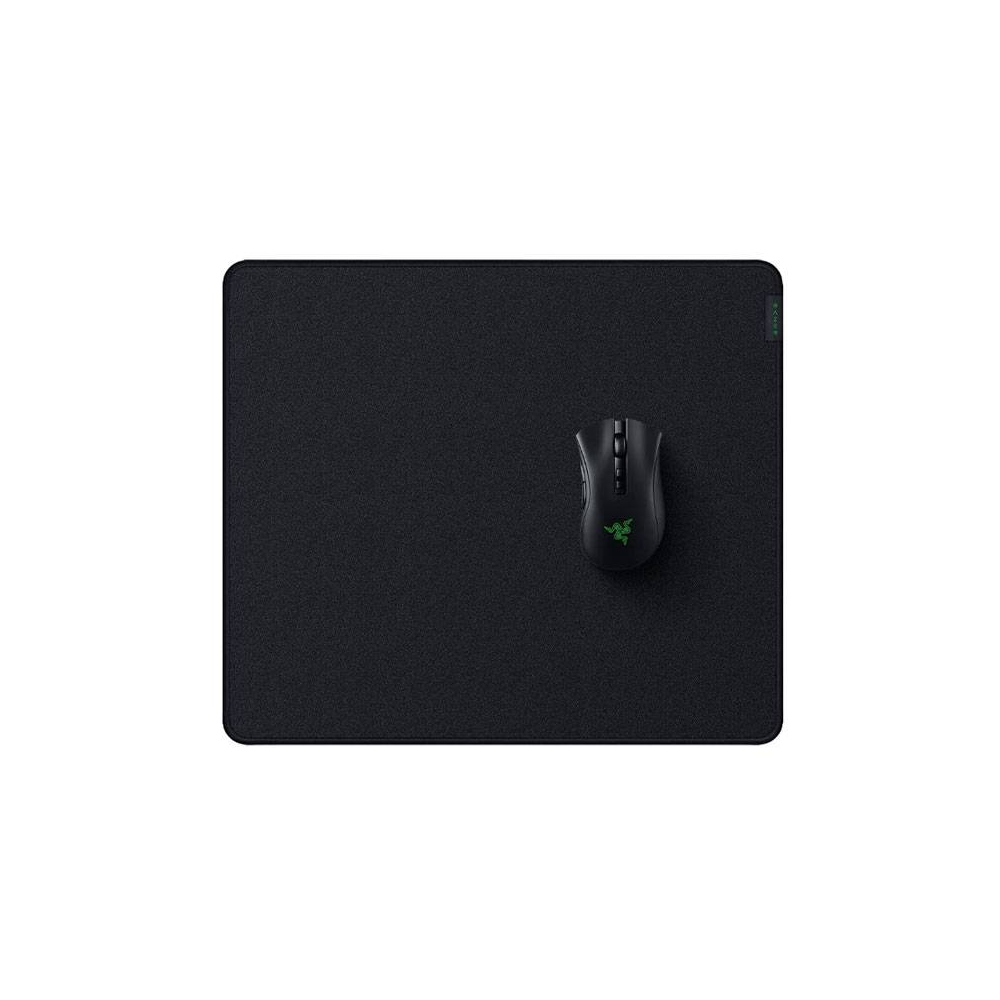 RAZER Strider | Anti-slip Rubber Base | Firm & Soft Polyester Surface | Anti-fraying Stitched Edge | Hybrid Gaming Mousepad (Black / 450mm x 400mm x 3mm)