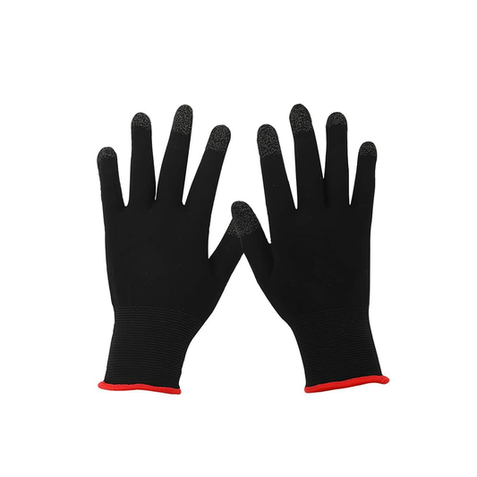 E-sports Gaming Gloves | Antislip |Breathable | Sweat Proof | Touch Sensitive (Black)