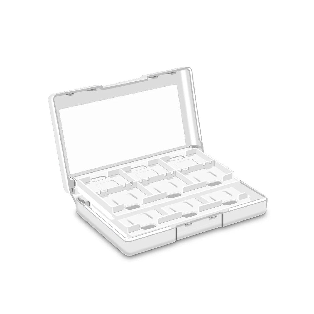 OIVO IV-SW029 24 Slots Game Card Case For Nintendo Switch (White)