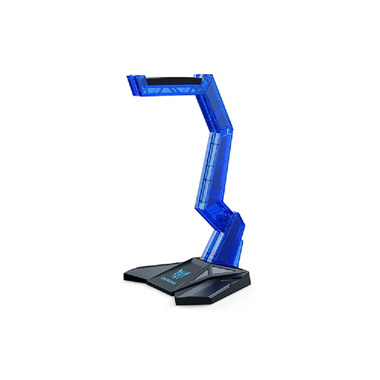 ONIKUMA ST-3 | Unique Design | Removable Soft Silicone | Anti-slip Base | Plastic Acrylic | Gaming Headsets Stand (Blue)