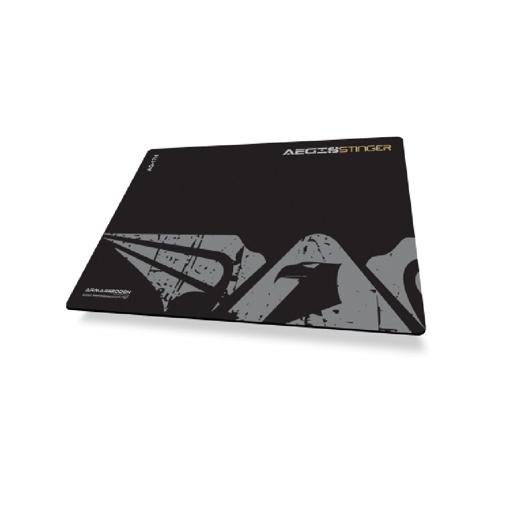 ARMAGGEDDON Assault AS-17H | Anti-skid Rubber Base | Optiweave Matte Surface | Speed Performance | Gaming Mousepad (Black / 355mm x 255mm x 5mm)