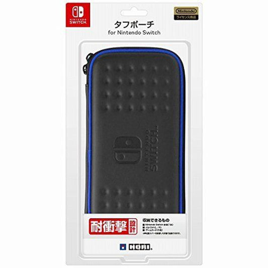 HORI NSW-038 Tough Pouch For Nintendo Switch V1 / V2 / OLED (Black & Blue)