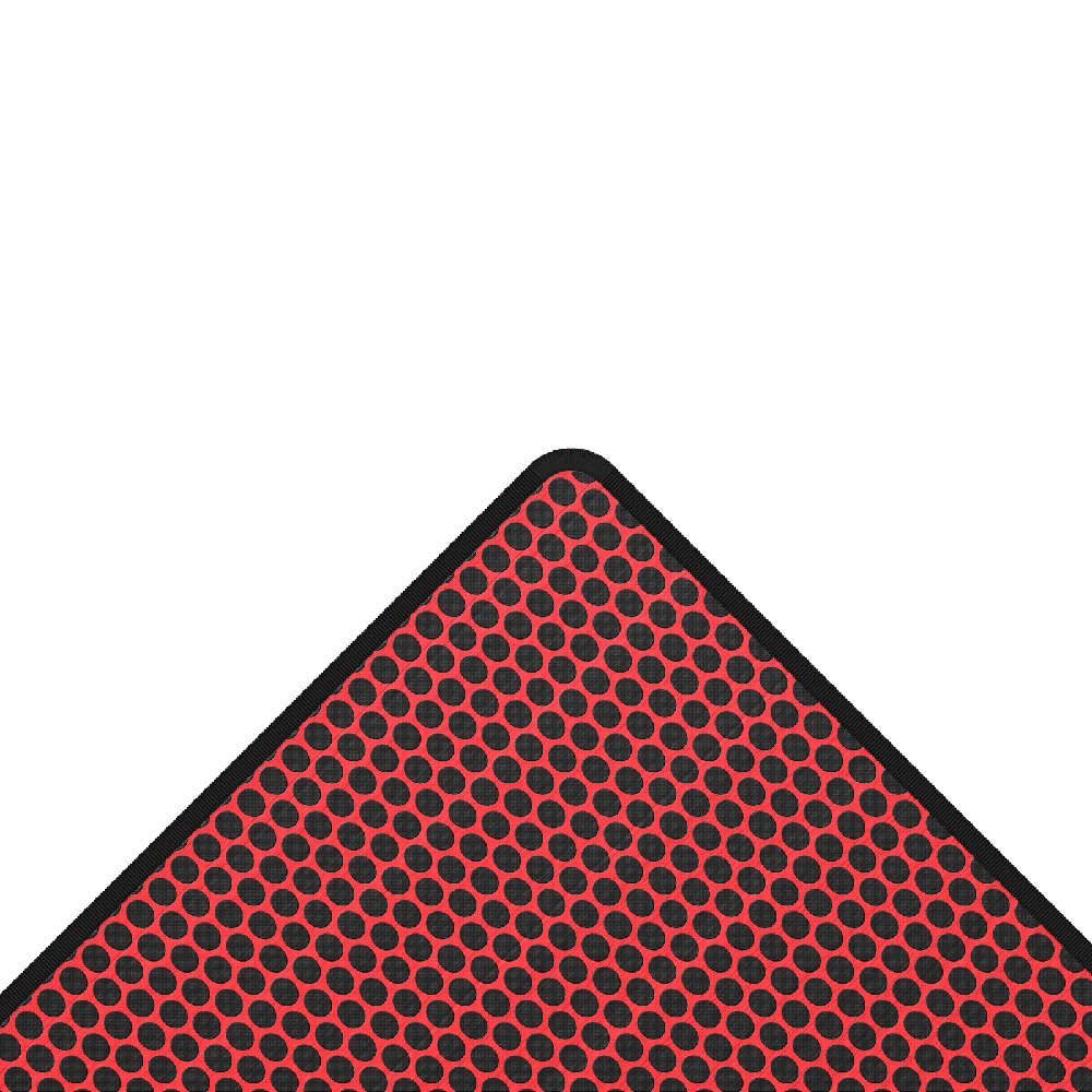 HYPERX Pulsefire Mat | Anti-slip Rubber Base | Cloth Surface | High Precision & Durable Surface| Anti-fray Stitching | Gaming Mousepad (Black / 450mm x 400m x 3mm)