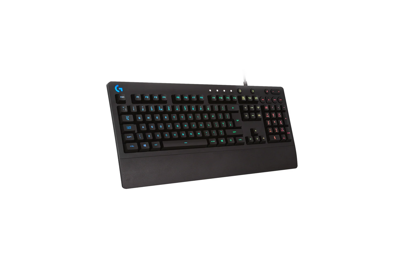 LOGITECH G213 Prodigy | Tactile Mech-Dome Switches | 104 Keys | Palm Rest & Adjustable Feet | LightSync RGB | Wired RGB Gaming Keyboard