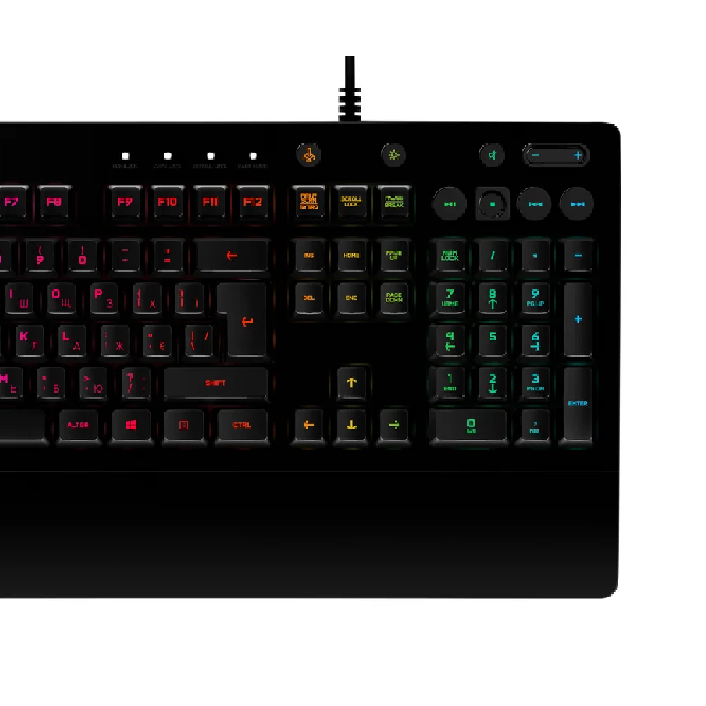 LOGITECH G213 Prodigy | Tactile Mech-Dome Switches | 104 Keys | Palm Rest & Adjustable Feet | LightSync RGB | Wired RGB Gaming Keyboard