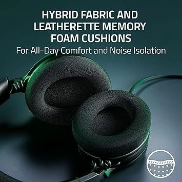 RAZER Kraken V4 X | Razer Triforce 40mm Drivers | Retractable Razer Hyperclear Cardioid Mic | 7.1 Surround Sound | Convertible Type-A & Type-C  | Razer Chroma RGB | Wired RGB Gaming Headphones & Headsets (Black)
