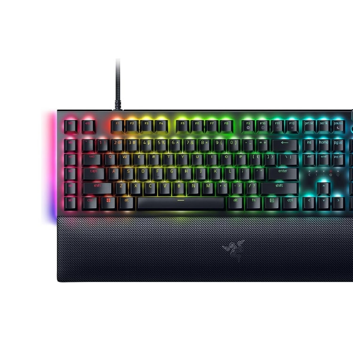 RAZER BlackWidow V4 | Razer Yellow Mechanical Switches | 2-side Underglow and Per-Key Lighting |  Programmable Keys | Aluminum Alloy Top Case | 4 Media Rolls & 6 Macro Keys | Wired RGB Gaming Keyboard