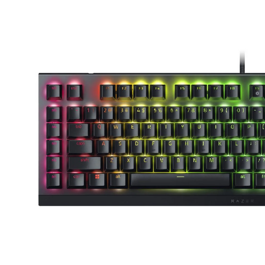 RAZER BlackWidow V4X | Razer Green Mechanical Switches | Per-Key Lighting |  Programmable Keys | Aluminum Alloy Top Case | 4 Media Rolls & 6 Macro Keys | Wired RGB Gaming Keyboard