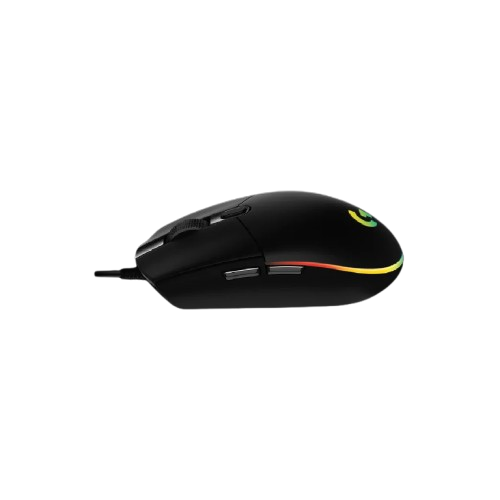 LOGITECH G102 | 200 - 8000 DPI | 10 Million Clicks | 6 Programmable Buttons | Lightsync RGB Color Wave |  Wired RGB Gaming Mouse (Black)