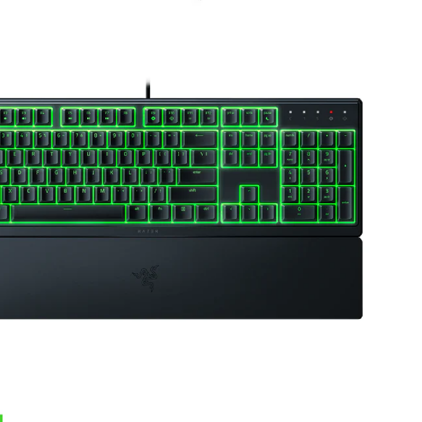 RAZER Ornata V3 X | Razer Silent Membrane Switches | UV-coated Keycaps | Ergonomic & Low Profile | Programmable Keys | Wired RGB Gaming Keyboard