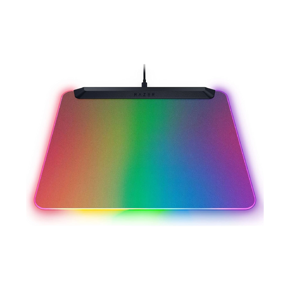 RAZER Firefly V2 Pro | Ultra Thin Anti-slip Base | Hard Micro-Textured Surface | Fully Illuminated | Integrated USB 2.0 Port | RGB Gaming Mousepad (Black / 360mm x 278mm x 4.6mm)
