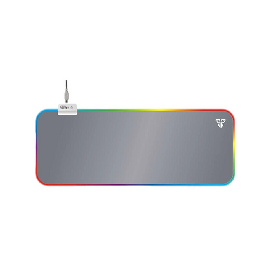 FANTECH MPR800S Firefly | 4 Mode RGB Spectrum Lighting | Soft Cloth | Anti-slip Rubber Base | RGB Gaming Mousepad (Space / 800mm x 300mm x 4mm)
