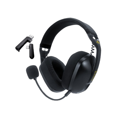 ARMAGGEDDON Cosmic III Lite | 40mm Large Speaker Driver | 20 Hours Playtime | Detachable Microphone | Tri-Connectivity Gaming Headphones & Headsets (Black)