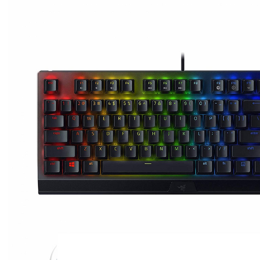 RAZER BlackWidow V3 | Razer Green Mechanical Switches | TKL | Programmable Keys | Aluminum Construction | Wired RGB Gaming Keyboard