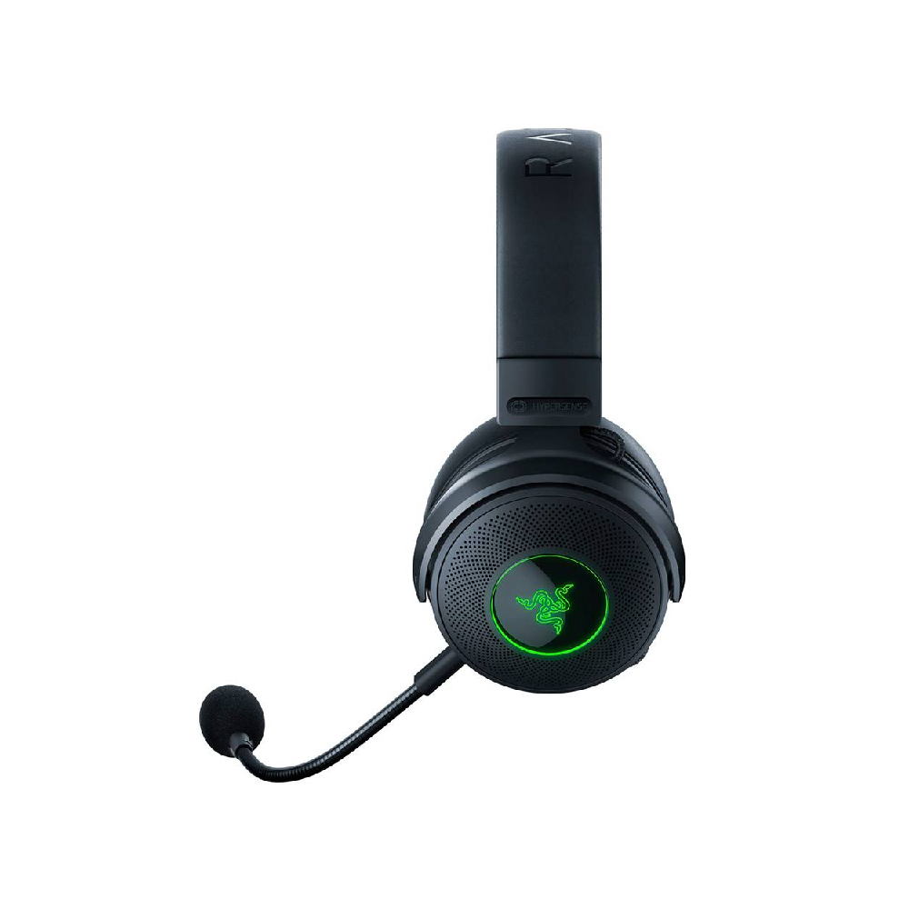 RAZER Kraken V3 | Razer Triforce 50mm Drivers | Detachable Razer Hyperclear Cardioid Mic | THX Spatial Audio | Advanced Passive Noise Cancellation | Razer Chroma RGB | Wired RGB Gaming Headphones & Headsets (Black)