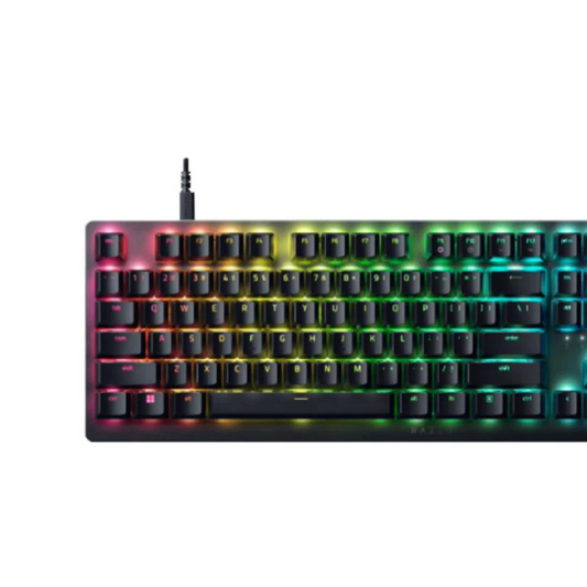 RAZER DeathStalker V2 | Razer Red Optical Switches | Laser-etched Keycaps |  Programmable Keys | Aluminum Alloy Top Case | Ergonomic & Ultra-slim Casing | Wired RGB Gaming Keyboard