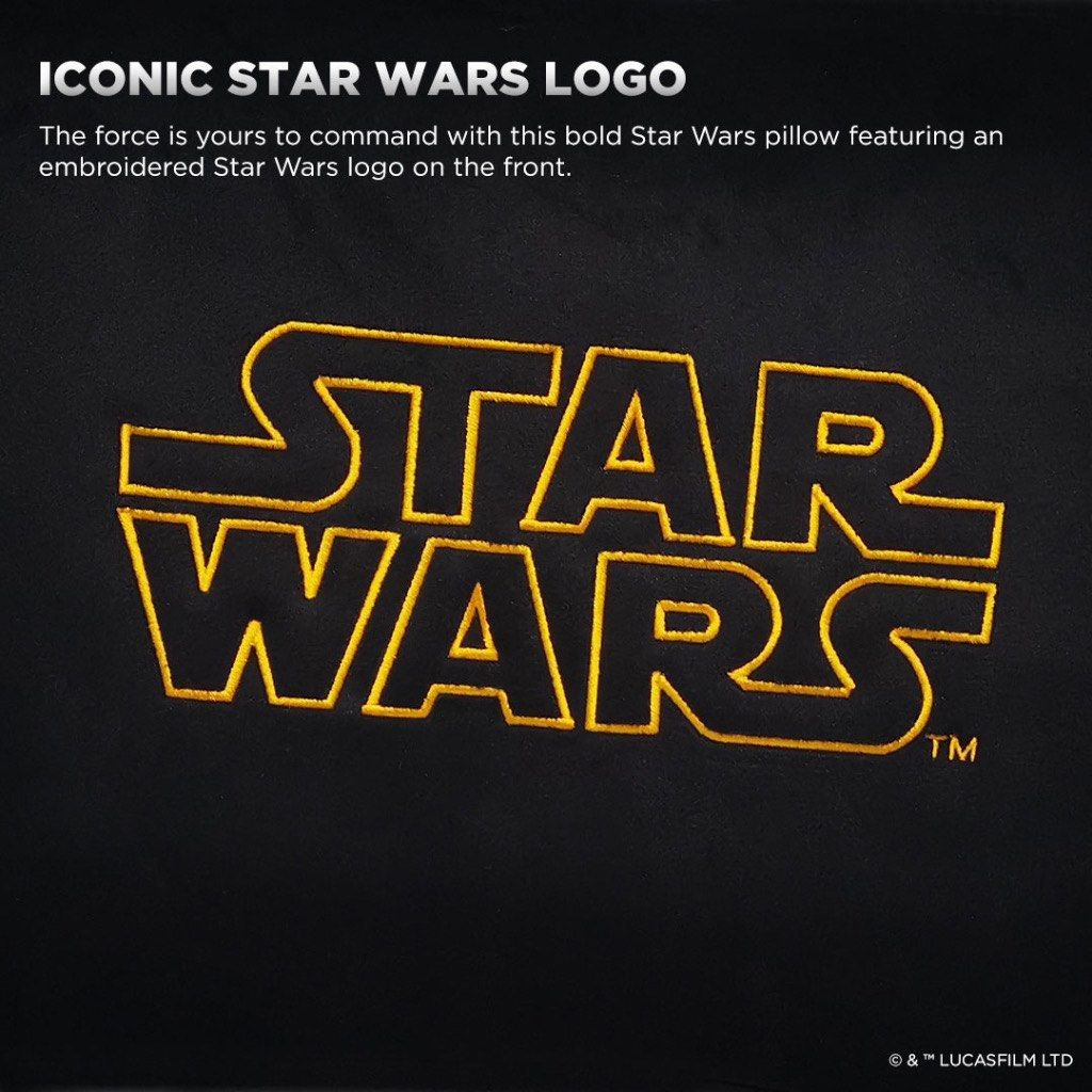 TTRacing L Size Memory Foam Lumbar Pillow with Cooltec Gel (Star Wars Edition)