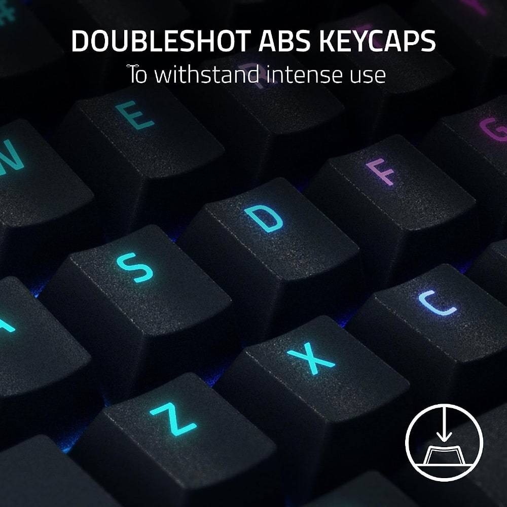 RAZER BlackWidow V4X | Razer Green Mechanical Switches | Per-Key Lighting |  Programmable Keys | Aluminum Alloy Top Case | 4 Media Rolls & 6 Macro Keys | Wired RGB Gaming Keyboard