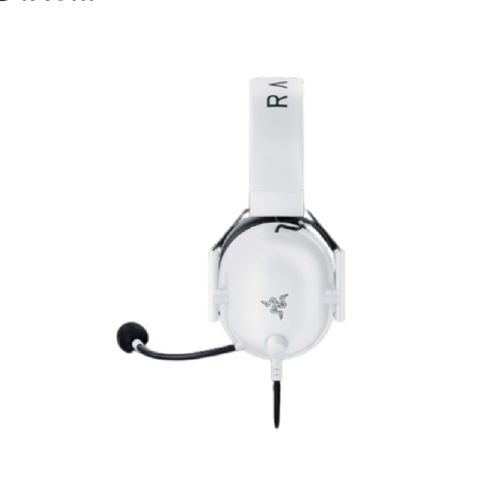 RAZER BlackShark V2 X | Razer Triforce 50mm Drivers | Fixed Razer Hyperclear Cardioid Mic | 7.1 Surround Sound | Advanced Passive Noise Cancellation | Wired Gaming Headphones & Headsets (White)