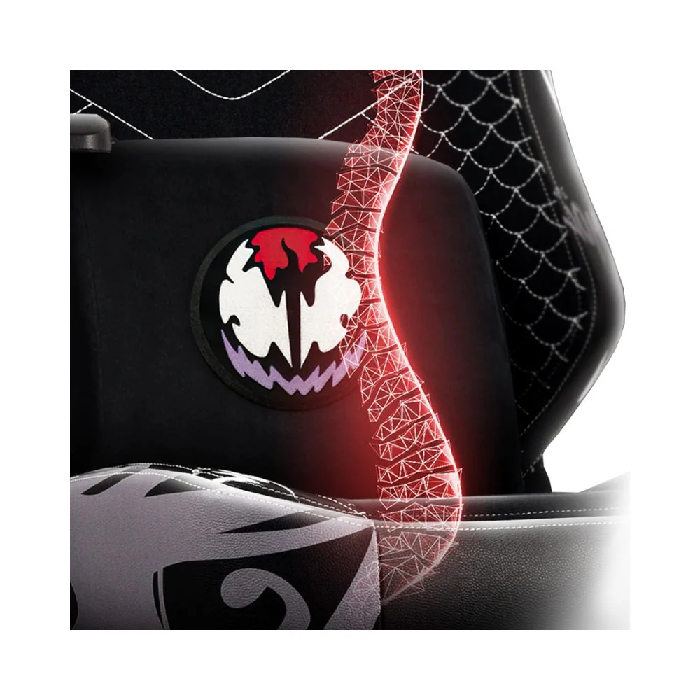 TTRacing XL Size Memory Foam Lumbar Pillow with Cooltec Gel (Carnage Edition)